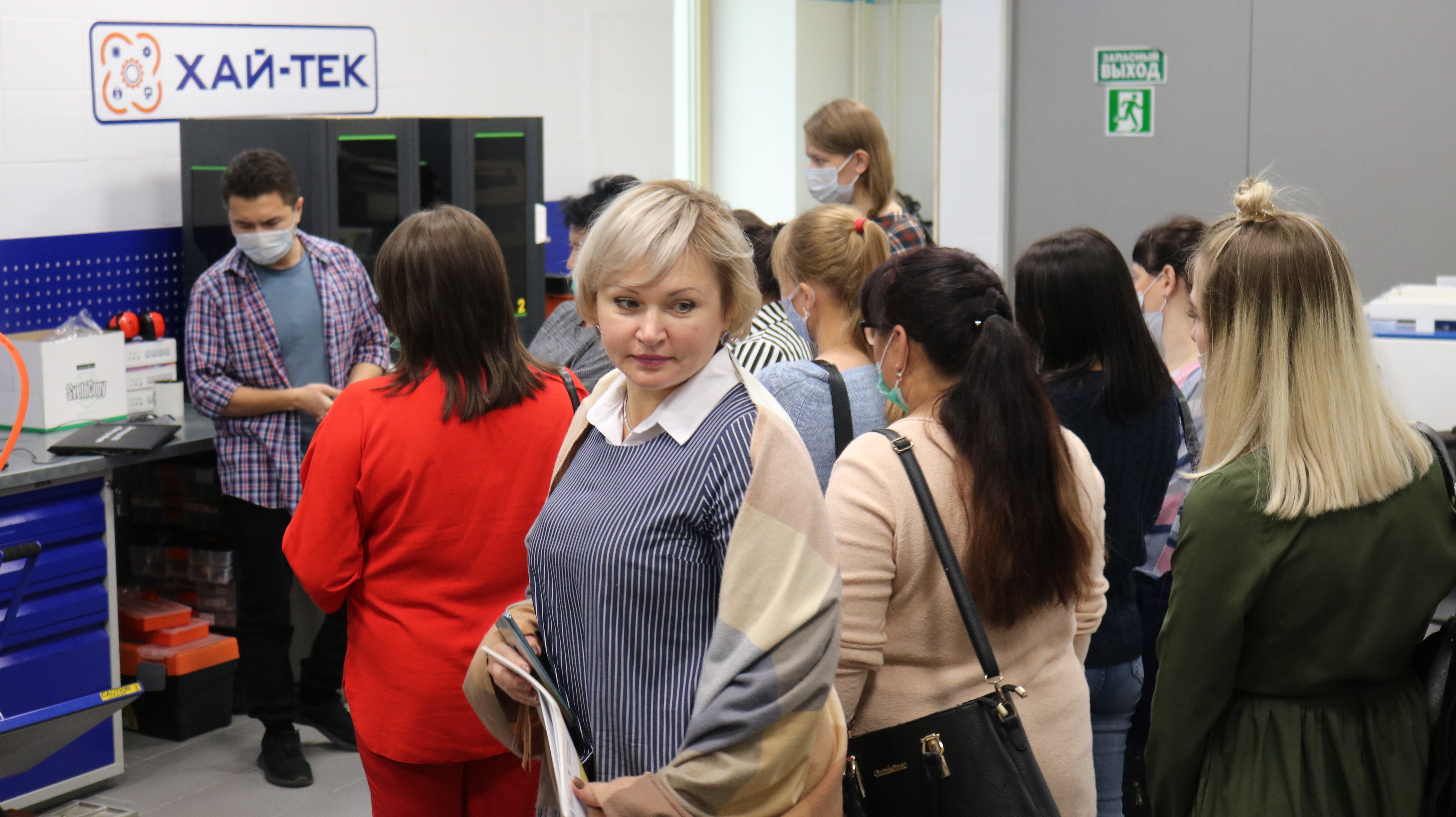 Студенты ХГУ побывали с экскурсией в технопарке «Кванториум «Хакасия» 