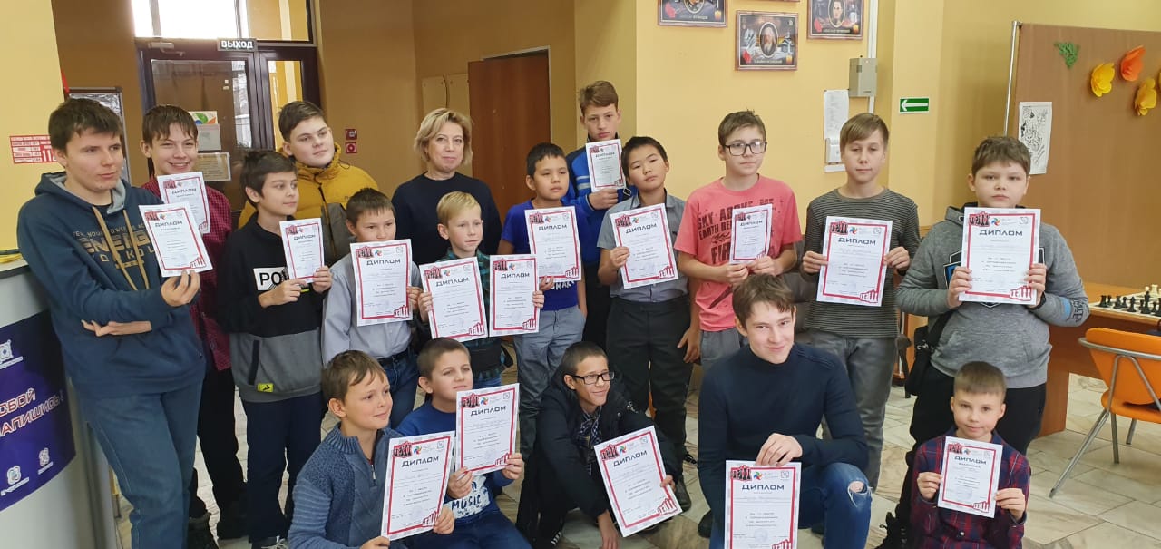 Прошли соревнования по шахматам «Квантошахматы»