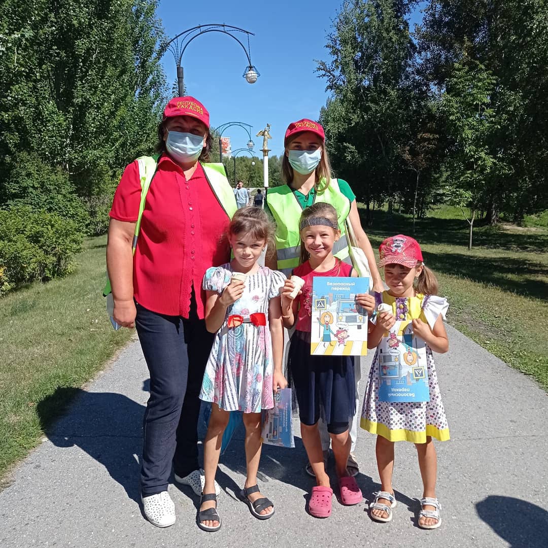 Детям Хакасии безопасные дороги